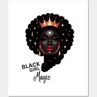 Black Girl Magic Posters and Art